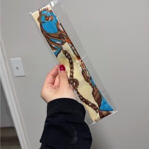 Colorful Chain Print Twilly/Scarf